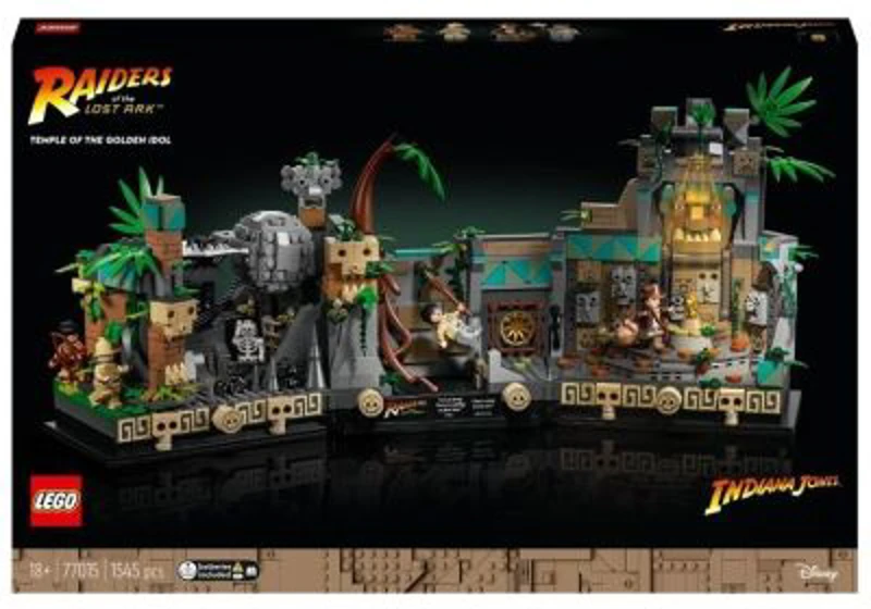 LEGO Indiana Jones. Templul Idolului de aur 77015, 1545 piese