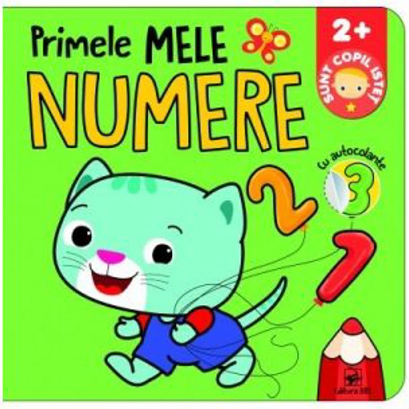 Primele mele numere. Sunt copil istet (cu autocolante)