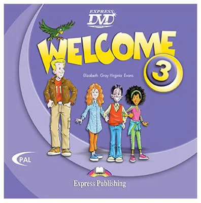 Curs limba engleza Welcome 3 DVD - Elizabeth Gray, Virginia Evans