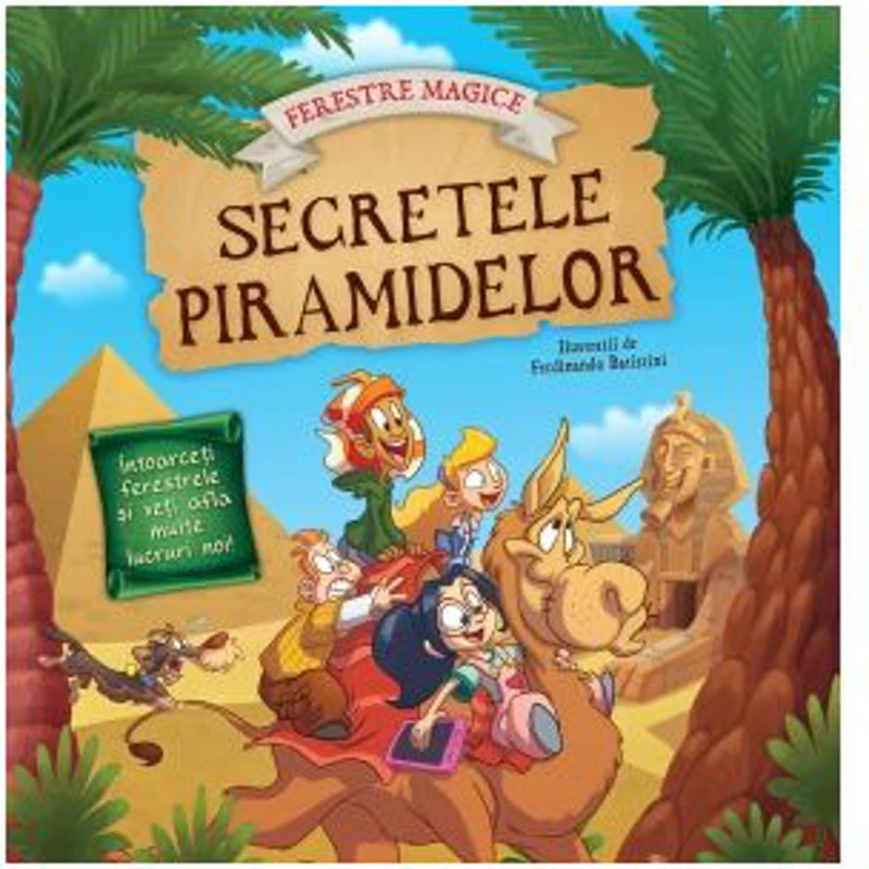 Secretele piramidelor. Cu ferestre magice - Moon