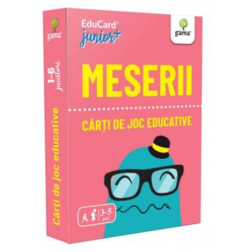 Meserii. EduCard Junior plus. Carti de joc educative