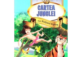 Cartea Junglei - Stiu sa citesc cu litere mari de tipar