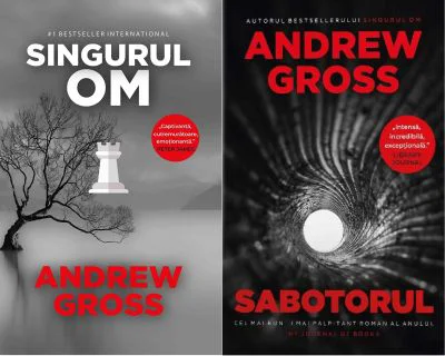 Pachet format din 2 titluri Singurul om, Sabotorul