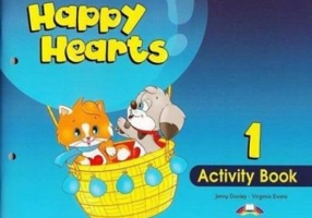Happy Hearts 1, Activity Book, Curs de limba engleza pentru prescolari - Jenny Dooley