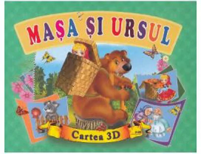 Masa si ursul. Cartea 3D