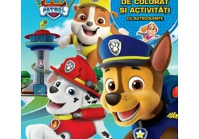 Patrula Catelusilor. Cartea mea de colorat si activitati cu autocolante