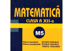 Matematica M5 clasa a 12-a