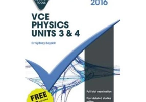Cambridge Checkpoints VCE Physics Units 3 and 4 2016 and Quiz Me More - Sydney Boydell