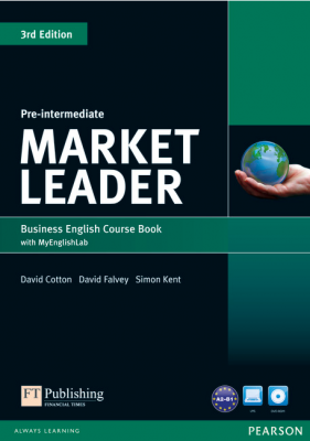 Market Leader 3rd Edition Pre-Intermediate Coursebook (with DVD-ROM incl. Class Audio) & MyLab - David Cotton