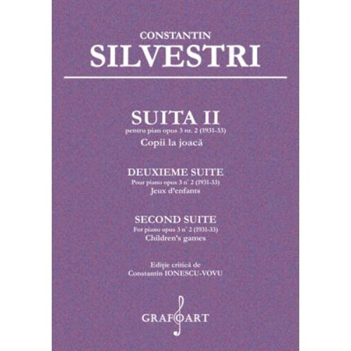 Suita 2 pentru opus 3, numarul 2. Copii la joaca - Constantin Silvestri