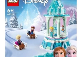 LEGO Disney. Caruselul magic al Annei si al Elsei 43218, 175 piese