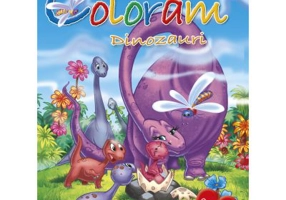 Coloram 3. Dinozauri - Contine abtibilduri