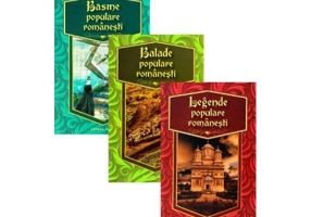 Pachet 3 carti: basme, balade, legende populare romanesti