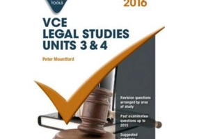 Cambridge Checkpoints VCE Legal Studies Units 3 and 4 2016 and Quiz Me More - Peter Mountford
