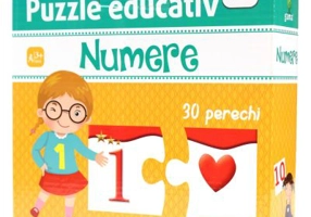 Puzzle educativ. Numere