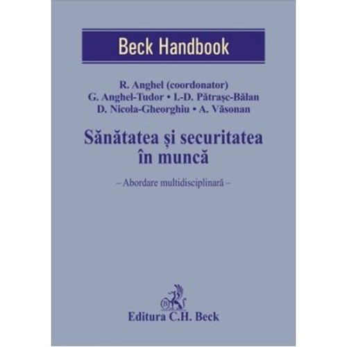 Sanatatea si securitatea in munca. Abordare multidisciplinara - Razvan Anghel, Georgiana Anghel-Tudor