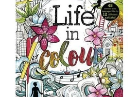 Life in Colour. A Teen Colouring Book for Bold, Bright, Messy Works-In-Progress
