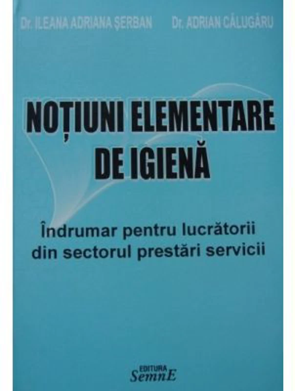 Notiuni elementare de igiena. Sectorul prestari servicii