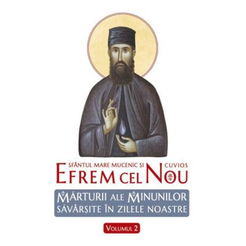 Sfantul Efrem cel Nou. Marturii ale minunilor savarsite in zilele noastre. Volumul 2