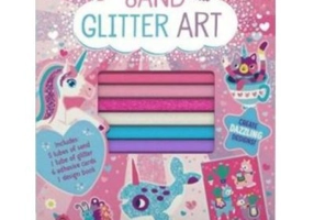 Folder of Fun. Sand and Glitter Art