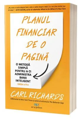 Planul financiar de o pagina. Editia 2 - Carl Richards