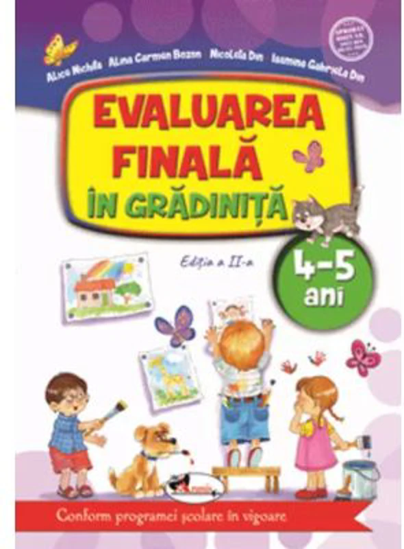 Evaluarea finala in gradinita 4-5 ani