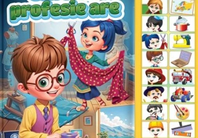 Carte cu sunete. Cine ce profesie are