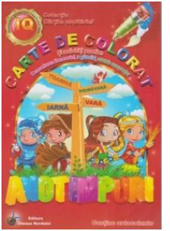 Carte de colorat si activitati practice - Anotimpuri