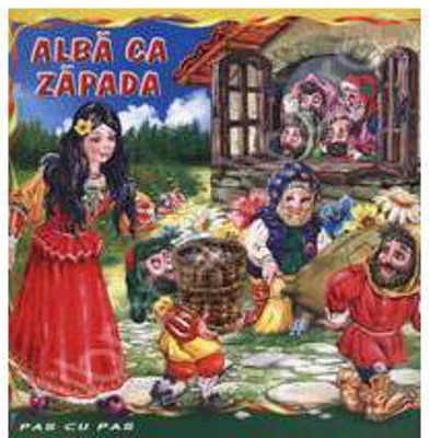 Alba ca zapada - Carte ilustrata (Colectia Pas cu Pas)