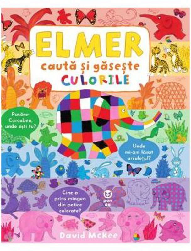 Elmer. Cauta si gaseste culorile - David McKee