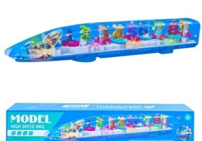 Tren, cu lumina si sunet