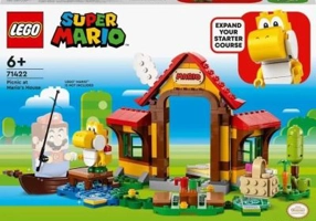 LEGO Super Mario. Set de extindere Picnic la casa lui Mario 71422, 259 piese