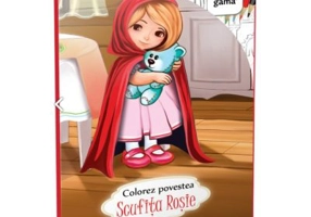 Scufita Rosie. Colorez povestea