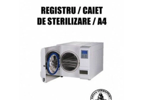 Registru/caiet sterilizare, format A4