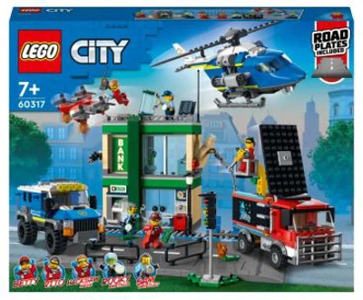 LEGO City. Politia in urmarire la banca 60317, 915 de piese