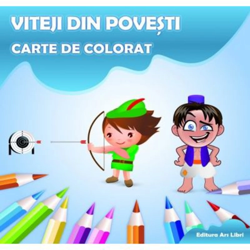 Viteji din povesti - Carte de colorat