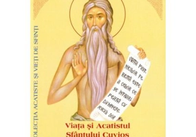 Viata si Acatistul Sfantului Cuvios Macarie Romanul