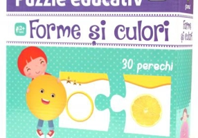 Puzzle educativ. Forme si culori