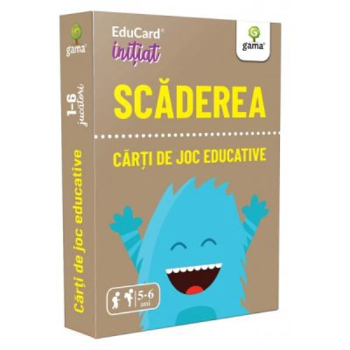 Scaderea. EduCard initiat. Carti de joc educative