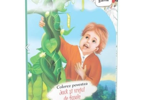Jack si vrejul de fasole. Colorez povestea
