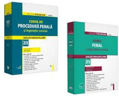 Pachet Noul Cod penal. Noul Cod de procedura penala. Editie PREMIUM