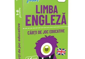 Limba engleza. EduCard Junior plus. Carti de joc educative