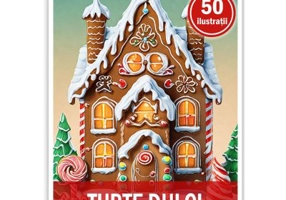 Carte de colorat, 50 de ilustratii, Turte Dulci