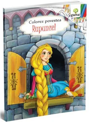 Rapunzel. Colorez povestea