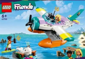 LEGO Friends. Avion de salvare pe mare 41752, 203 piese