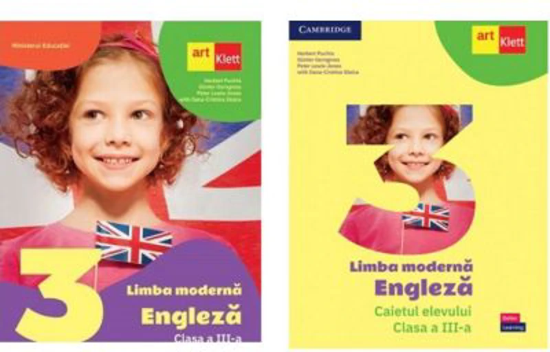 Pachet Manual + Caiet clasa a 3-a. Limba Engleza - Herbert Puchta