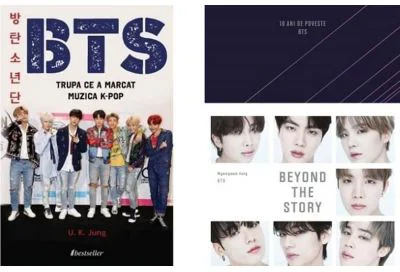 Pachet Povestea trupei BTS, 2 carti