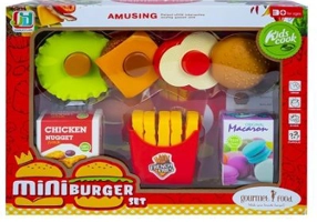 Play set bucatarie, fast-food