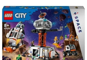 LEGO City. Baza spatiala si platforma de lansare a rachetei 60434, 1422 piese