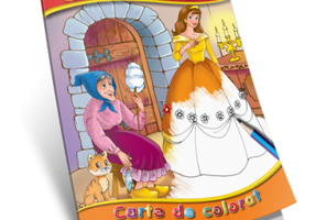 Frumoasa adormita. Carte de colorat A5 ilustrata